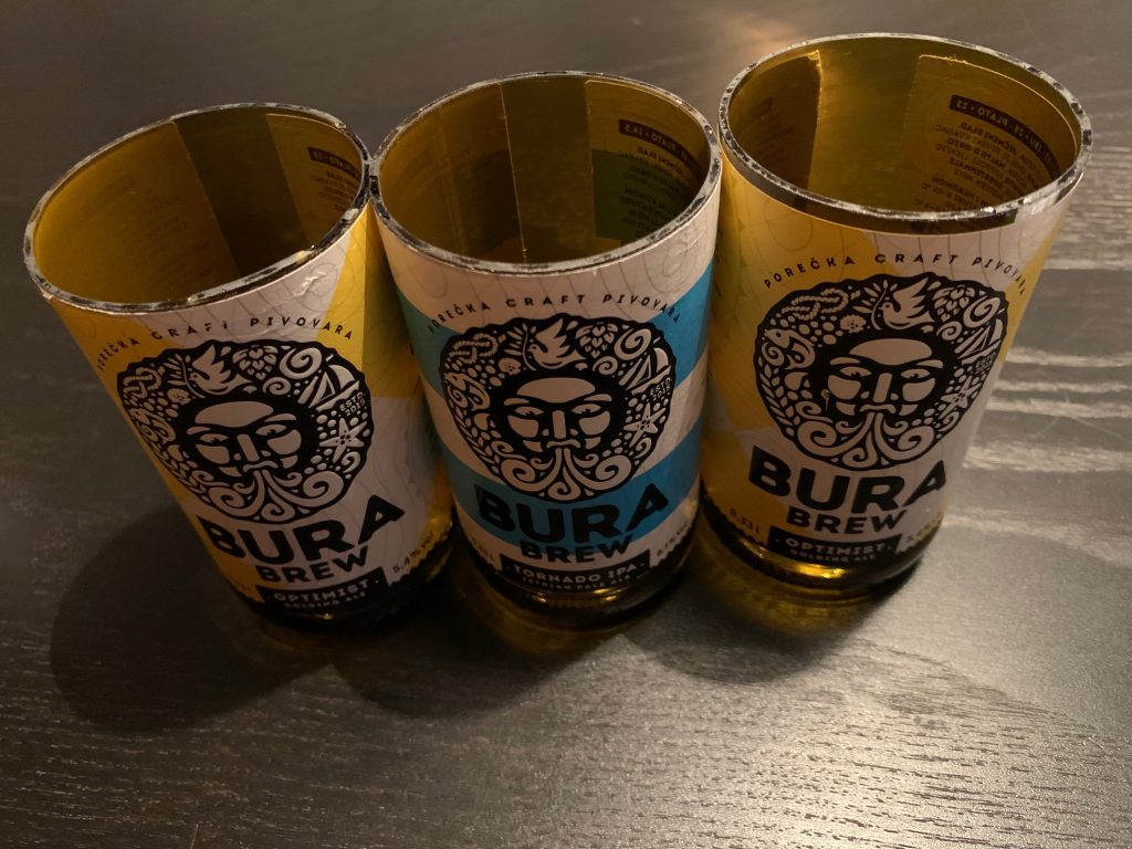 Bura Craft Beer Becher Trio